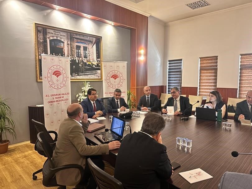 Erzurum'da, 2025 yılı mevsimlik mera kiralaması için 24 lokasyonda işlemler