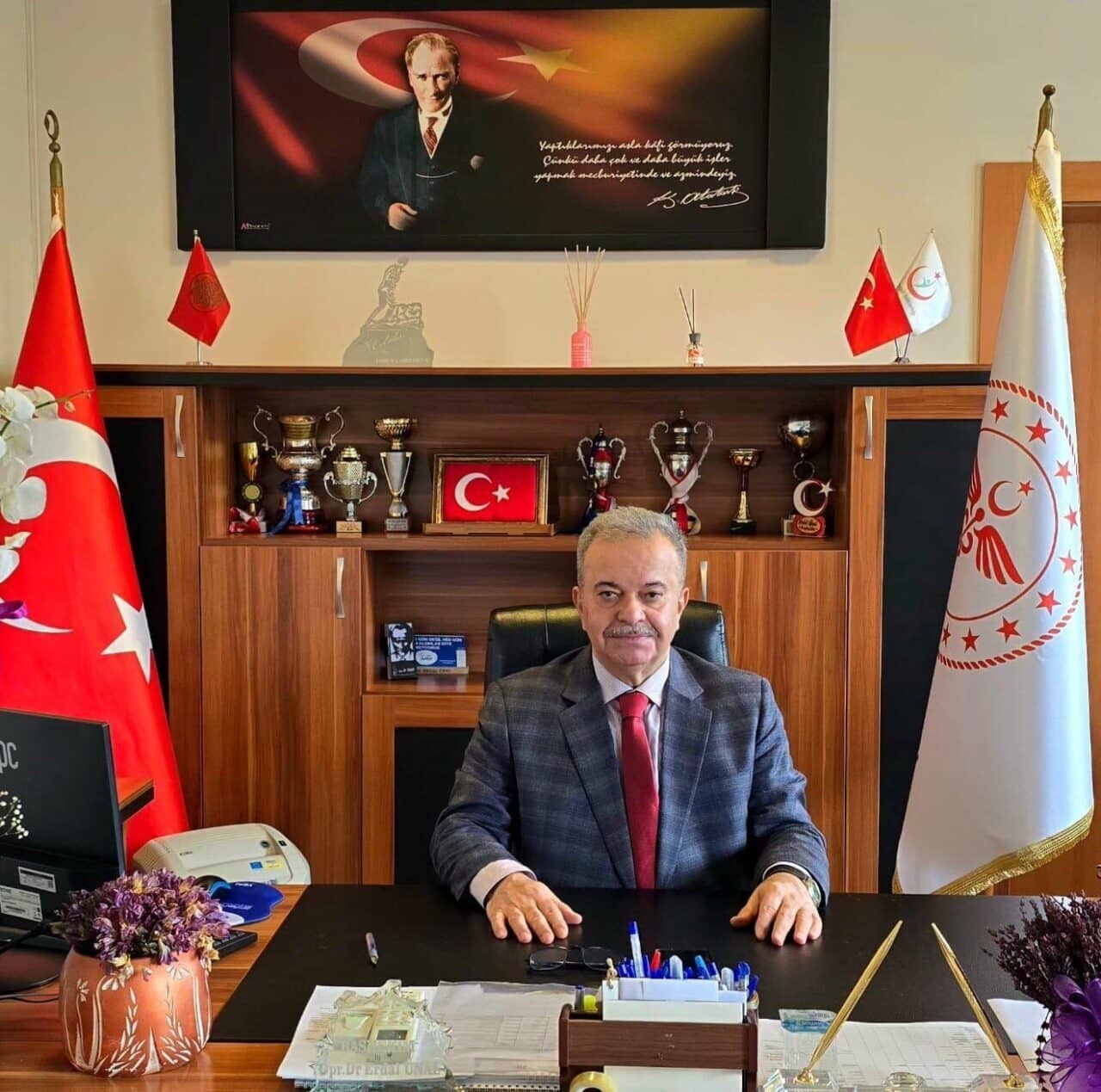 Balıkesir Devlet Hastanesi eski binasının yıkımına başlandı. Başhekim Dr. Erdal