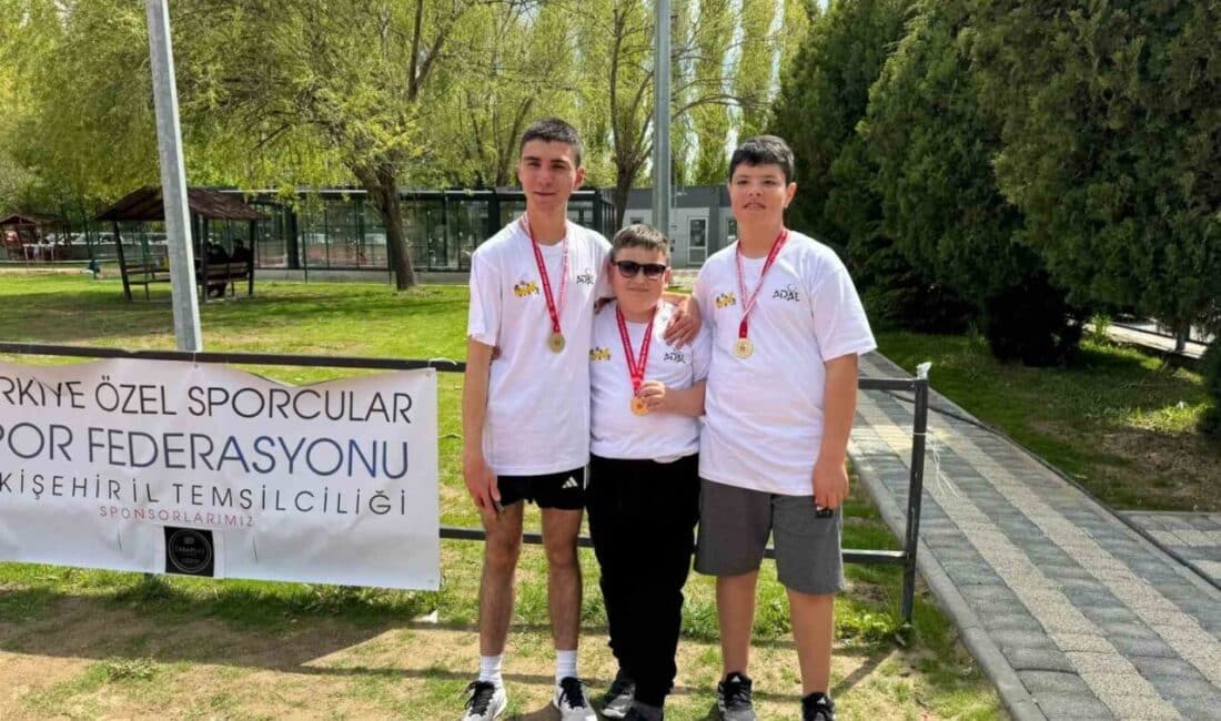 Eskişehirli Özel Sporcular, Atletizm Yarışmalarında 5 Altın Madalya ile Gururlandırdı Eskişehir’de düzenlenen atletizm yarışmalarında, Eskişehirli özel sporcular 5 altın madalya