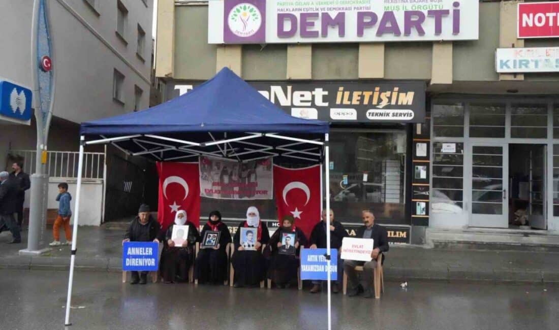 Muş’ta 196 haftadır evlat nöbeti tutan aileler, PKK'nın silah bırakma