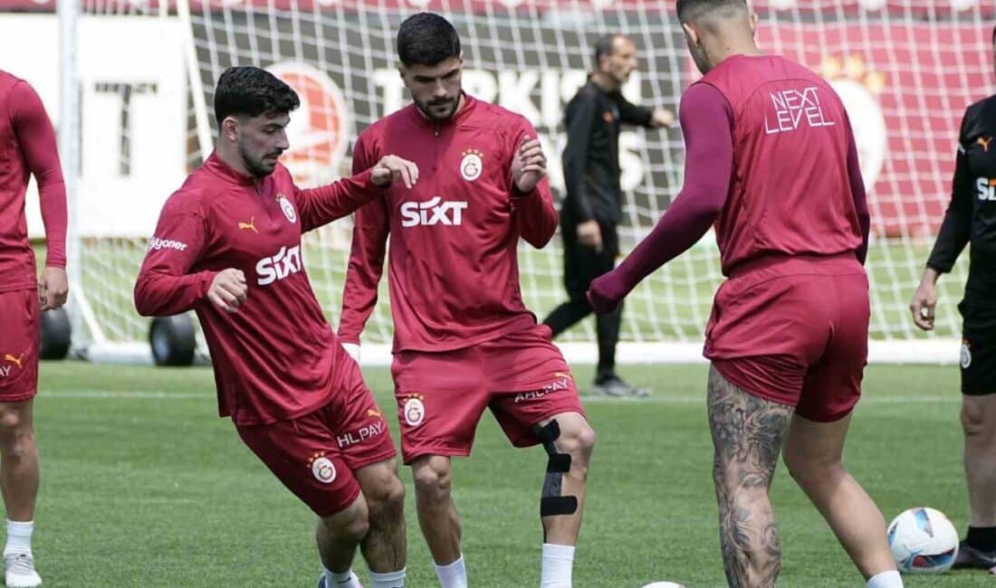 Galatasaray, Ziraat Türkiye Kupası finaline hazırlıklarını Kemerburgaz Metin Oktay Tesisleri'nde