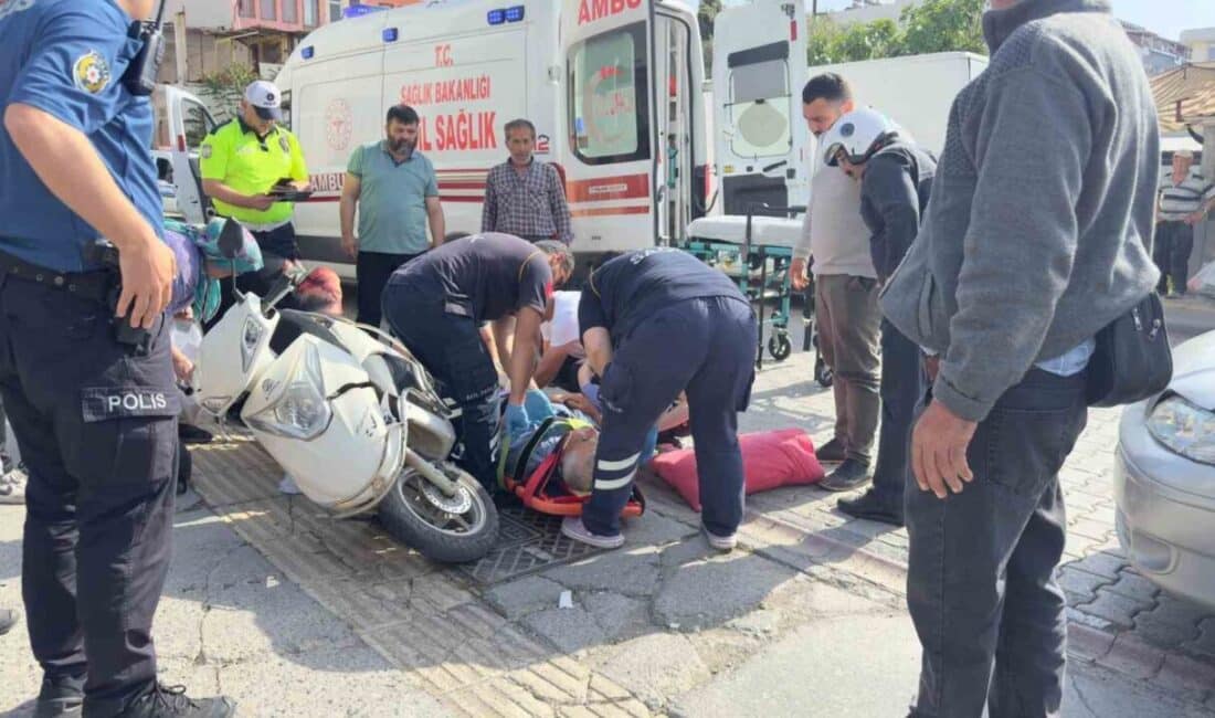 Antalya'nın Gazipaşa ilçesinde, H.Ç.'nin kullandığı motosikletin A.E.'nin otomobiliyle çarpıştığı kazada,