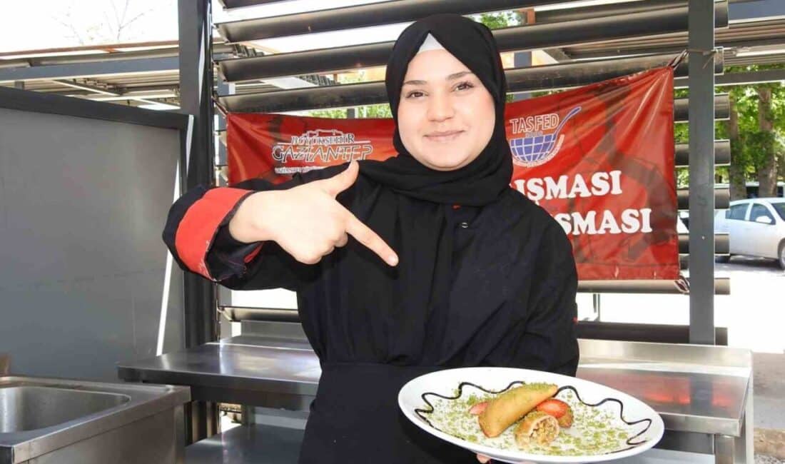 Gaziantep'te düzenlenen '1. Ulusal Yemek Yarışması'na 80 şef katıldı; geleceğin