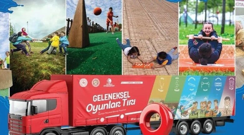 Geleneksel Spor Dalları Federasyonu'nun düzenlediği "Geleneksel Oyunlar Tırı", 19-20 Mayıs