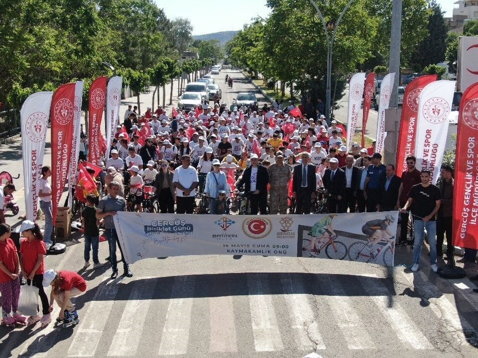 Batman'ın Gercüş ilçesinde, 19 Mayıs Atatürk'ü Anma, Gençlik ve Spor