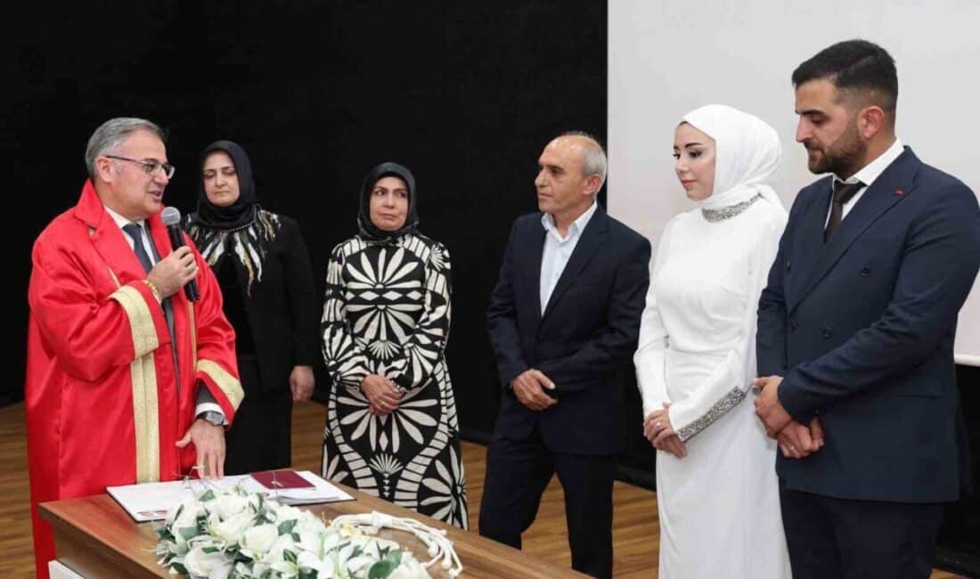 Hacılar Belediyesi, 05.05.2025 tarihinin özel uyumuyla yoğun nikah törenlerine ev