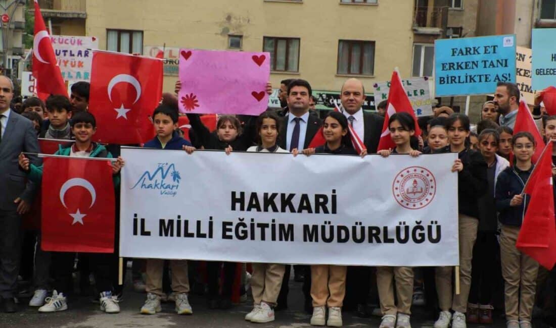 Hakkari’de Engelliler Haftası İçin Farkındalık Yürüyüşü Gerçekleştirildi Hakkari'de 10-16 Mayıs Engelliler Haftası etkinlikleri kapsamında farkındalık yürüyüşü yapıldı.
