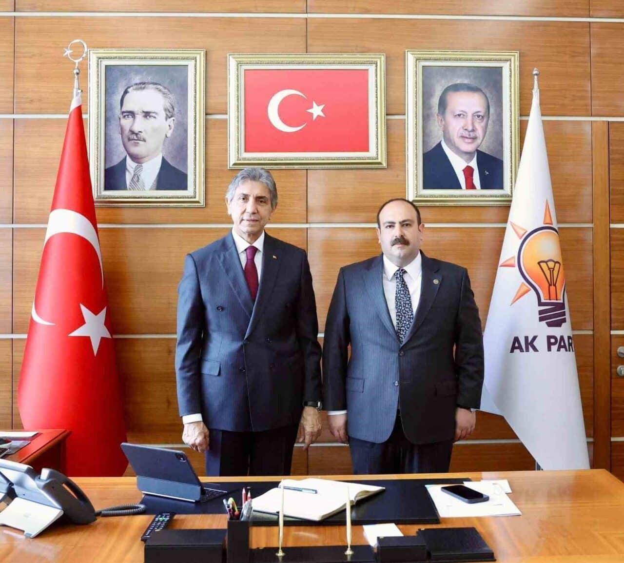 İnönü Belediye Başkanı Serhat Hamamcı, Ankara'da AK Parti Genel Başkan
