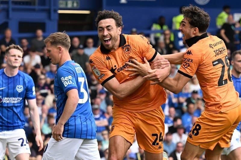 Hull City, Portsmouth ile oynadığı maçta 1-1 berabere kalıp, sezonu