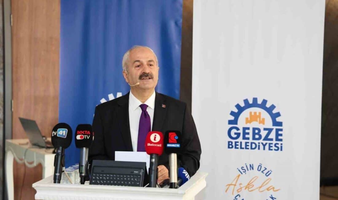 Gebze Belediye Başkanı Zinnur Büyükgöz, belediyenin projeleriyle tarihi ve turizmi