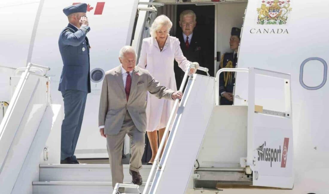 İngiltere Kralı III. Charles ve Kraliçe Camilla, Kanada'ya iki günlük