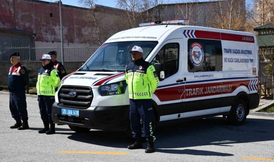 Erzurum’da Nisan 2025’te jandarma, 23 bin 148 araç kontrol ederek