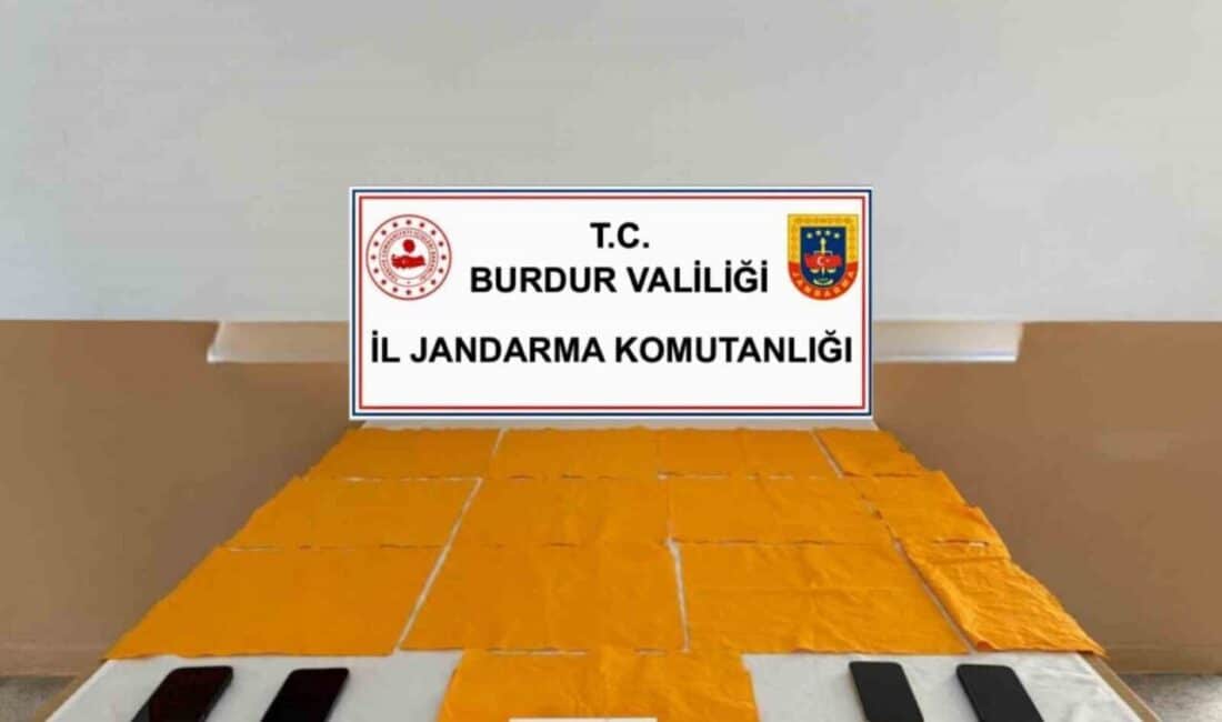 Burdur İl Jandarma Komutanlığı'nın düzenlediği operasyonda, uyuşturucu üretim ve ticareti