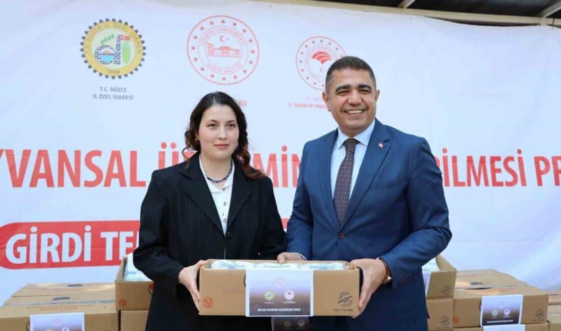 Düzce Valiliği, Tarım ve Orman Müdürlüğü iş birliğiyle genç ve