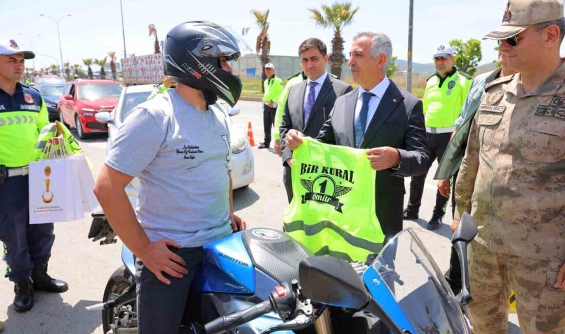 Kahramanmaraş’ta Vali Mükerrem Ünlüer, "Bir kural bir ömür" projesi kapsamında