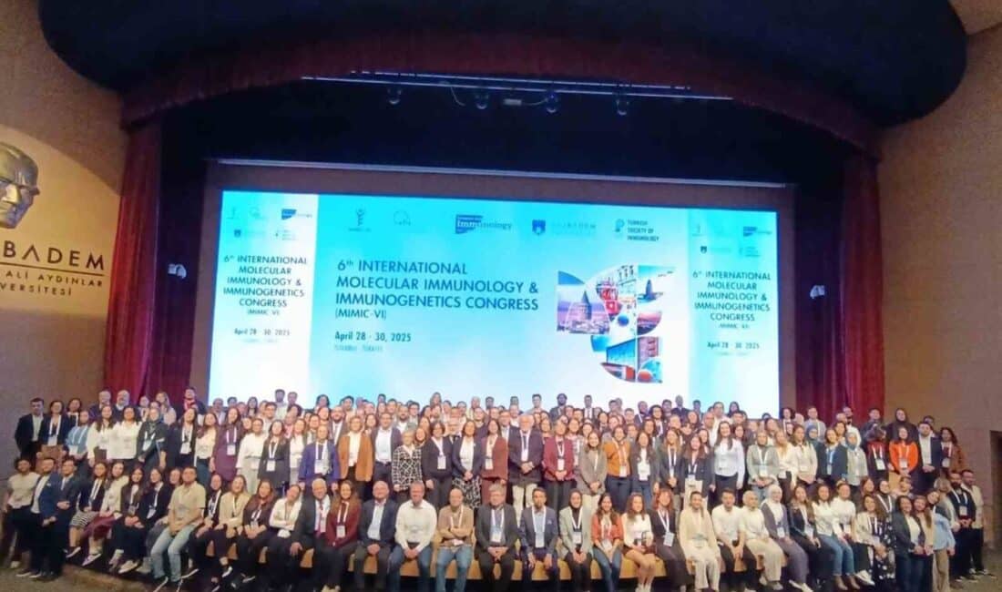 İstanbul'daki 6. Uluslararası Moleküler İmmünoloji ve İmmünogenetik Kongresi, bilim insanlarını