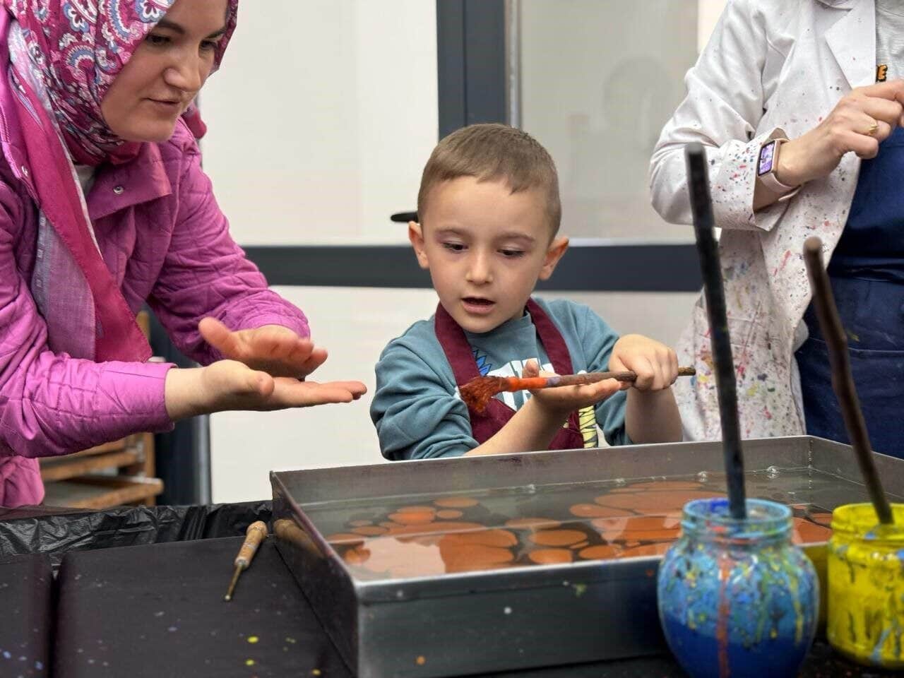Sakarya Büyükşehir Belediyesi, Karasu Sosyal Gelişim Merkezi'nde düzenlenen bahar şenliğinde