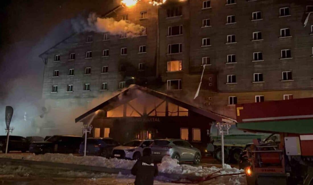 Kartalkaya'daki Grand Kartal Otel'de meydana gelen yangında 77 kişi hayatını