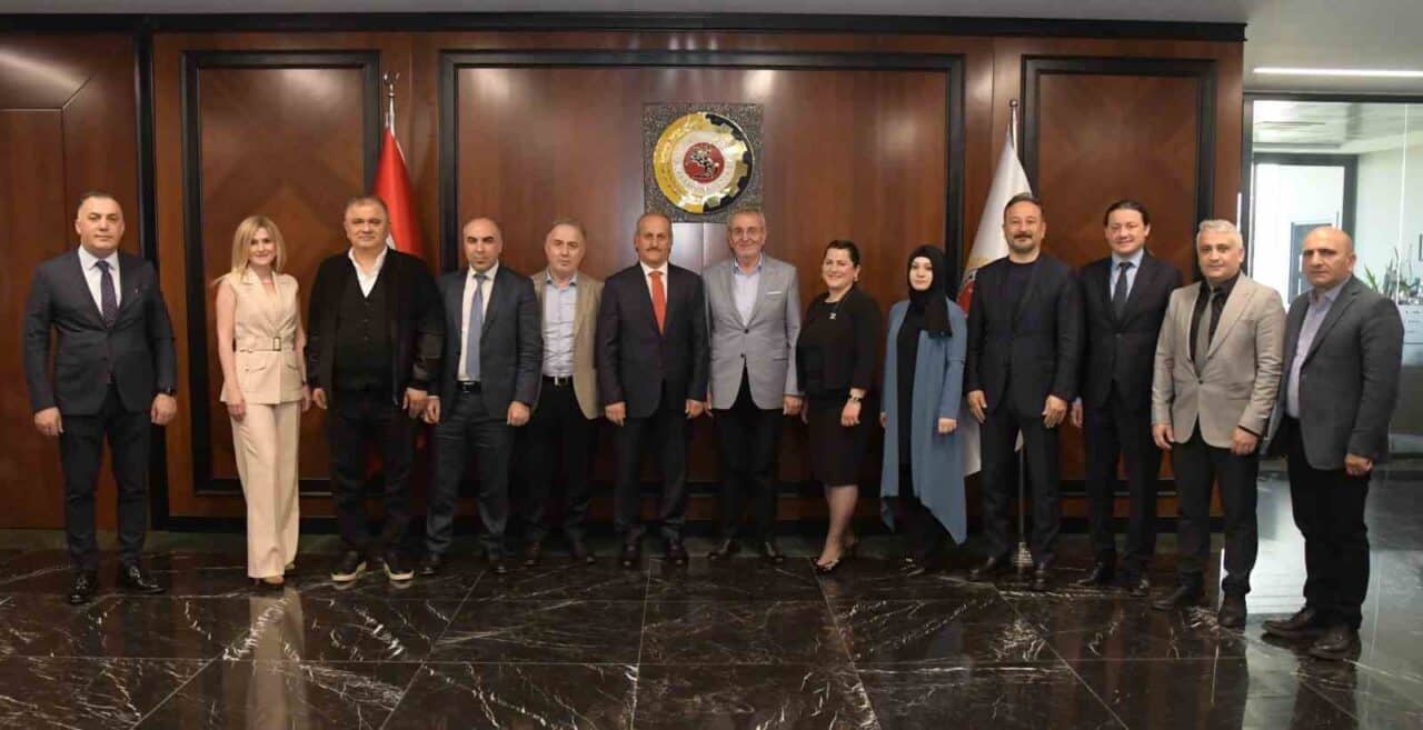 Sosyal Güvenlik Haftası etkinlikleri çerçevesinde Samsun'da gerçekleştirilen ziyarette, SGK Samsun