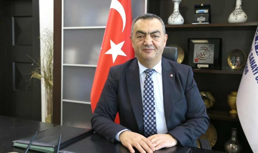 Kayseri Sanayi Odası Başkanı Mehmet Büyüksimitci, Kayseri'nin 2024 E-Ticaret Uyum
