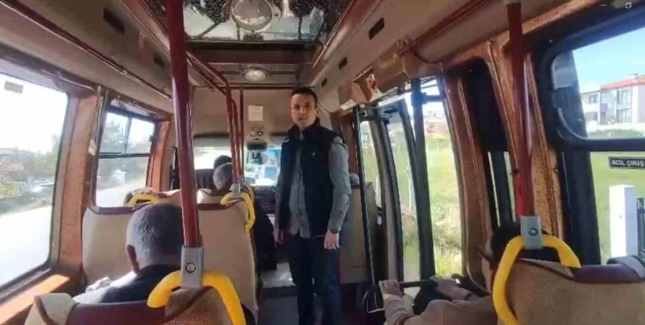 Kırklareli İl Jandarma Komutanlığı, yolcu taşımacılığı yapan araçlar üzerinde sivil