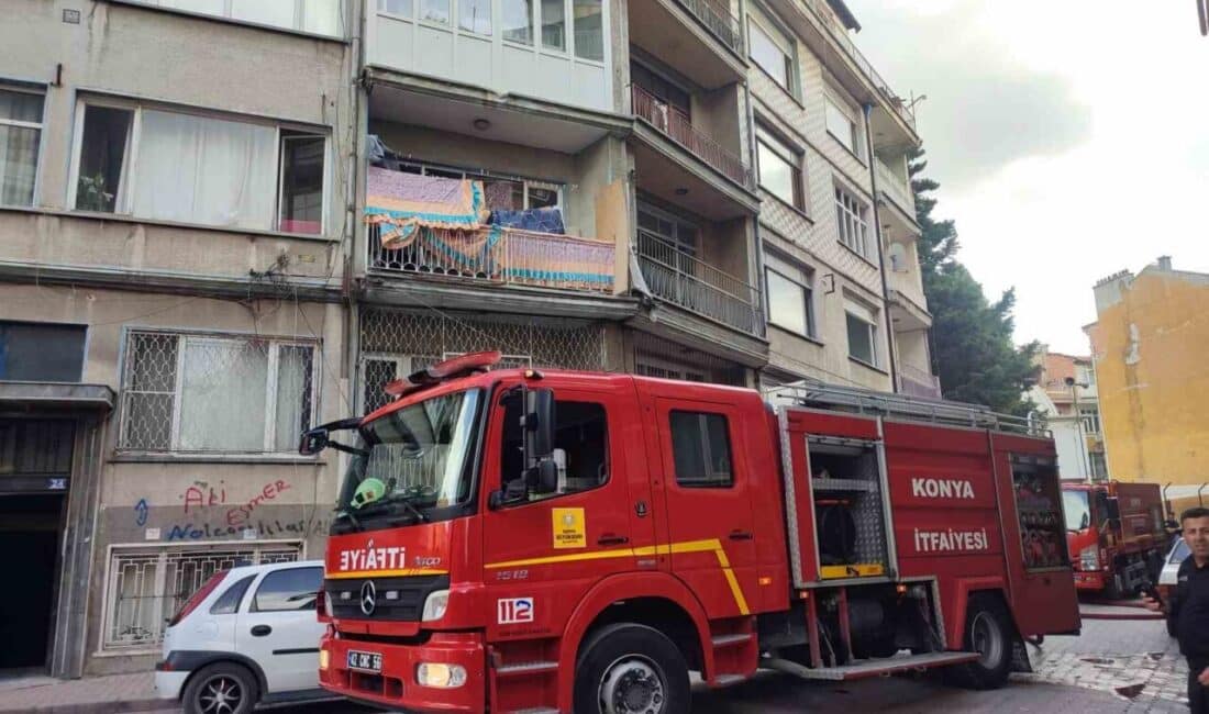 Boşaltılan Apartmanda Çıkan Yangın, Konya’da Korkuya Neden Oldu Konya'nın Meram ilçesinde, boşaltılan 5 katlı bir apartmanda saat 17.00'de