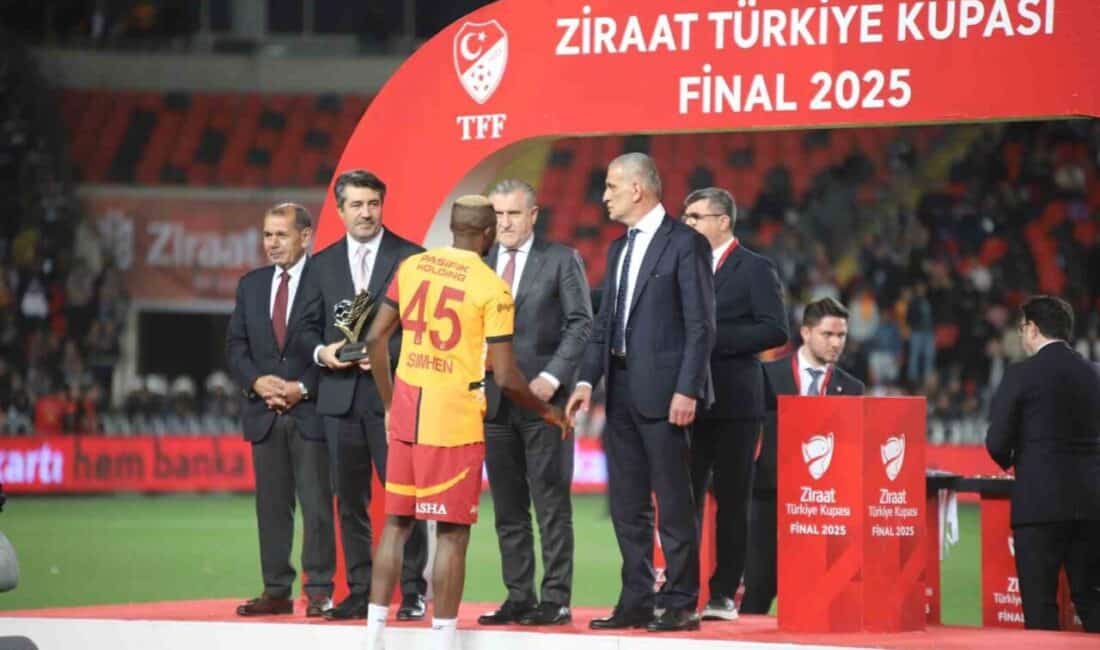 Galatasaray, 63. Ziraat Türkiye Kupası finalinde Trabzonspor'u 3-0 yenerek kupayı
