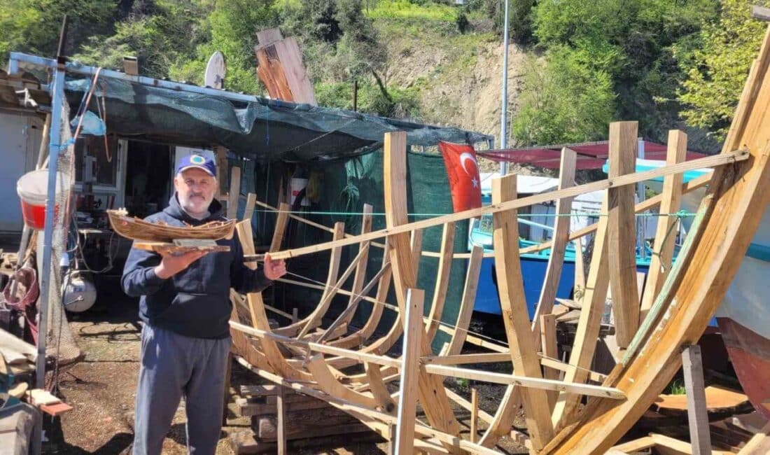 Kastamonu'nun İnebolu ilçesinde, Kurtuluş Savaşı'nda mühimmat taşıyan eski denk kayıkları