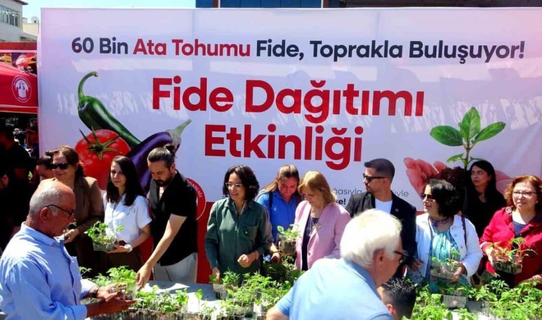 Menteşe Belediyesi, yerli üretimi desteklemek için Kurşunlu Meydanı'nda, 60 bin