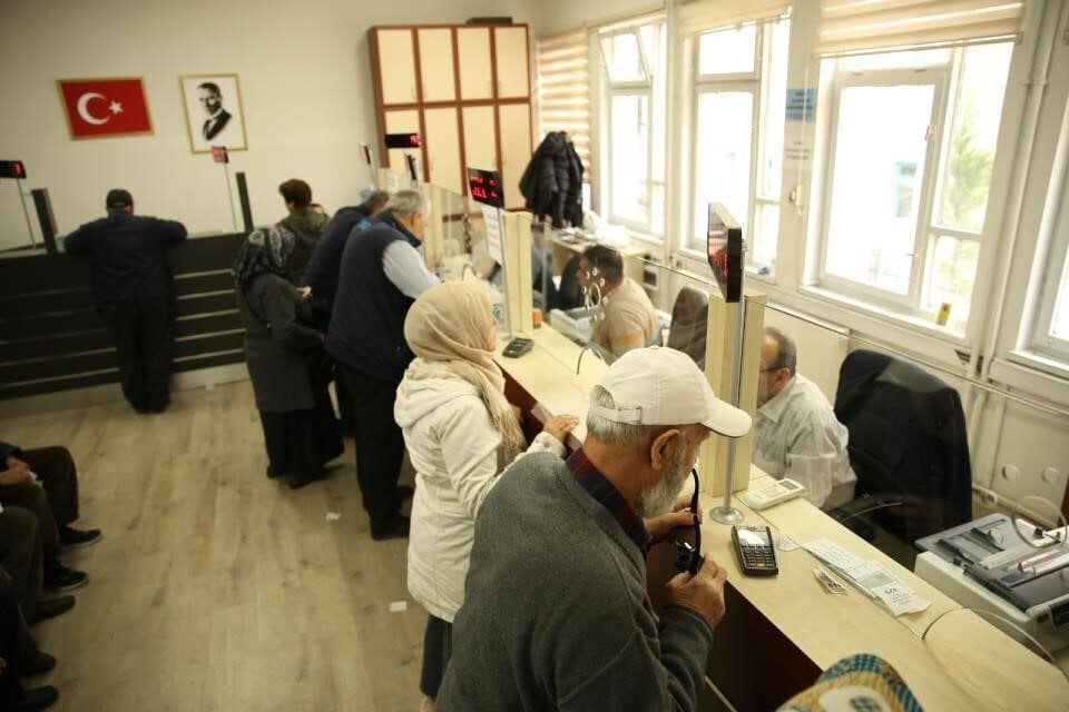 Merkezefendi Belediyesi, emlak ve çevre temizlik vergilerinin birinci taksit ödemelerine