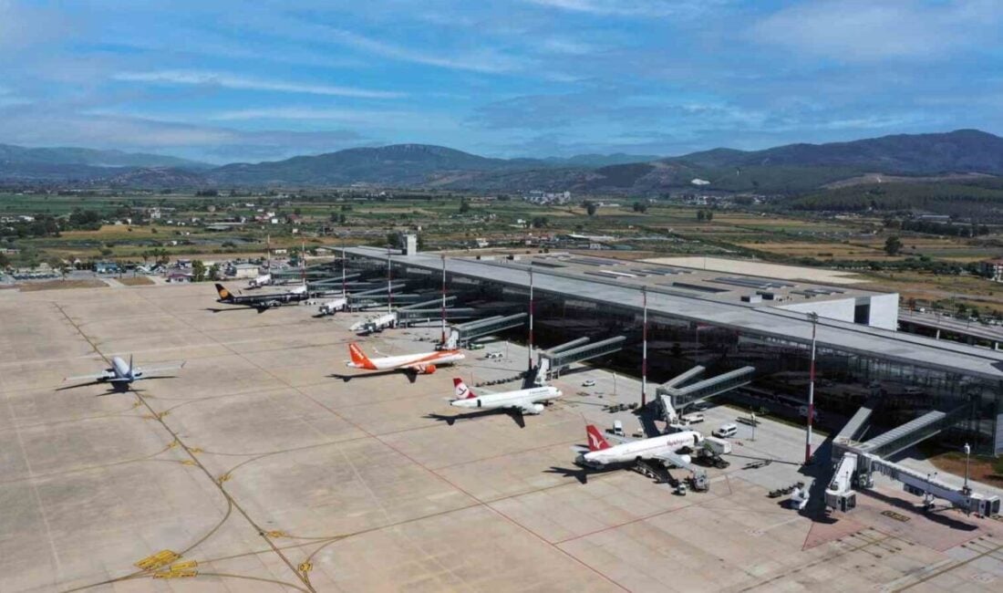 Devlet Hava Meydanları İşletmesi, Milas-Bodrum Havalimanı'nın 2025'in ilk dört ayında