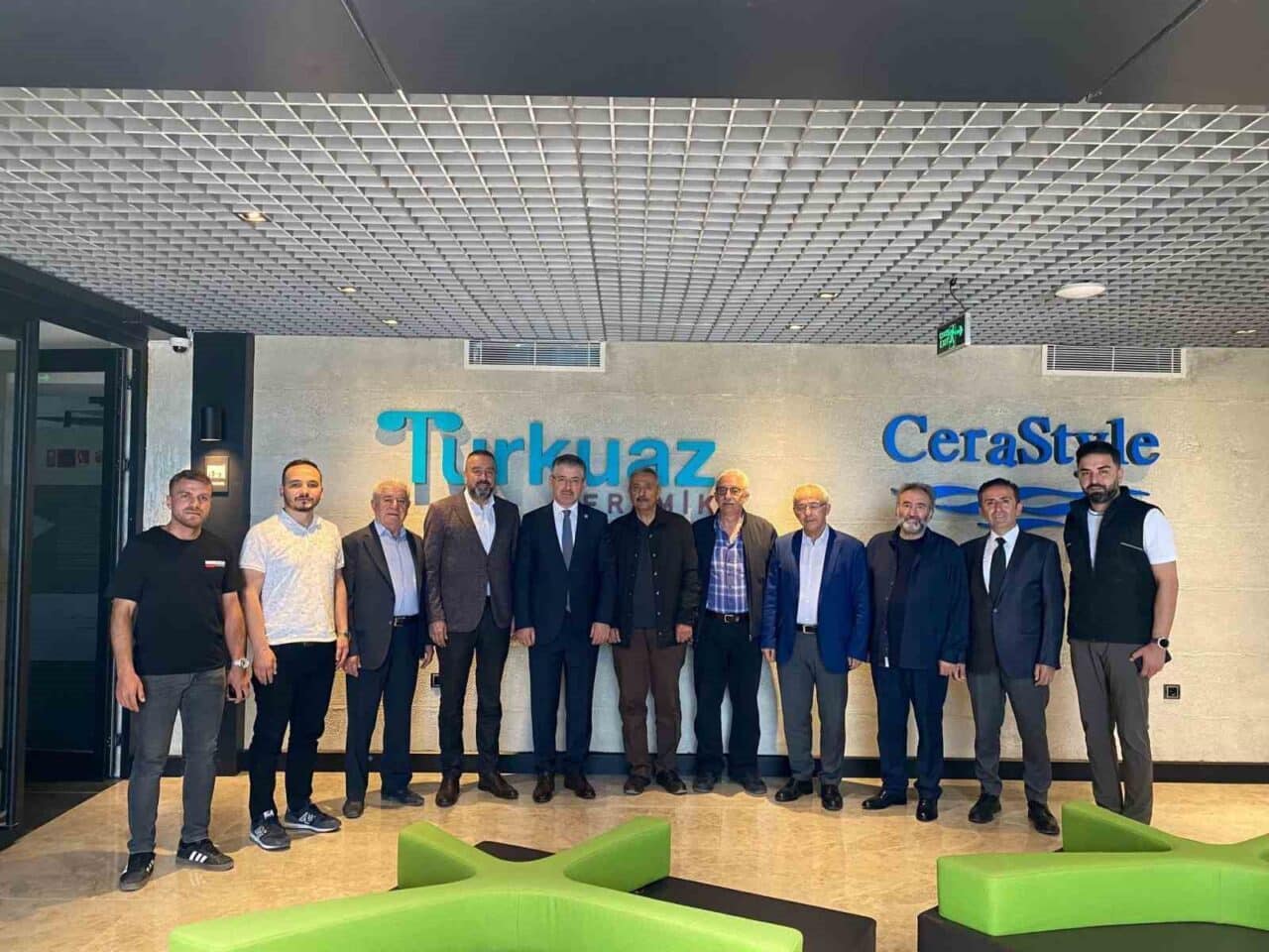 AK Parti Kayseri Milletvekili Şaban Çopuroğlu, İncesu Organize Sanayi Bölgesi'nde