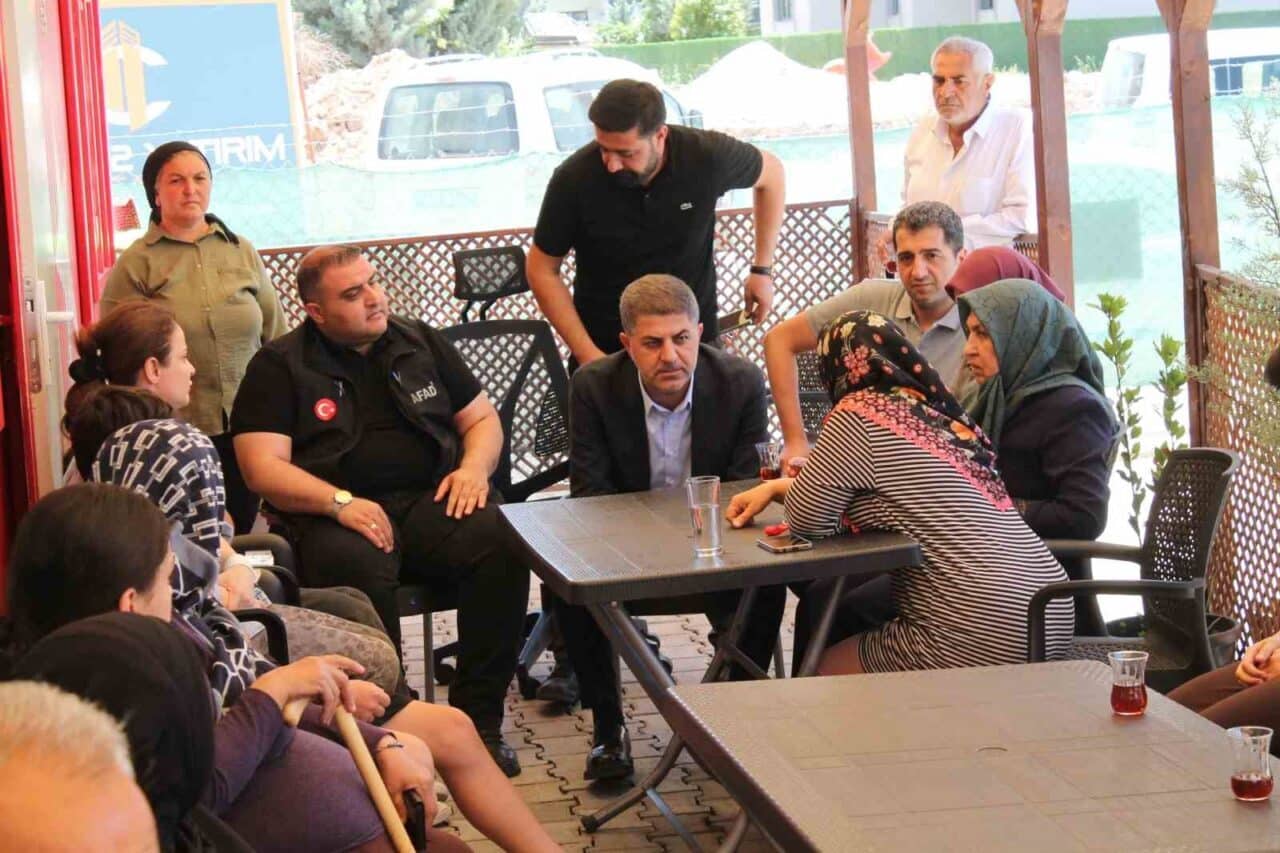 AK Parti Adıyaman Milletvekili Doç. Dr. İshak Şan, K-7 Konteyner
