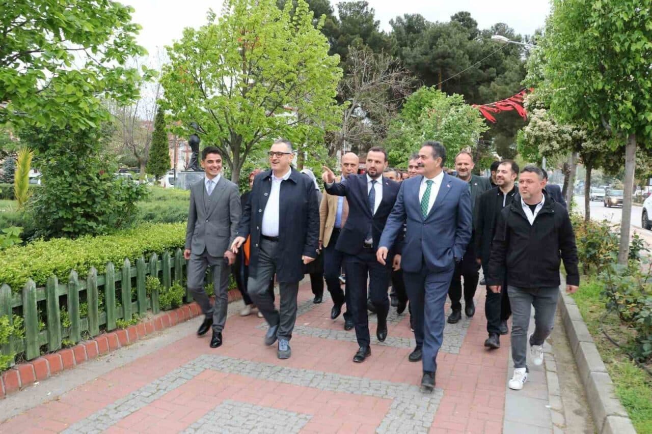 AK Parti Amasya Milletvekilleri Haluk İpek ve Hasan Çilez, Taşova