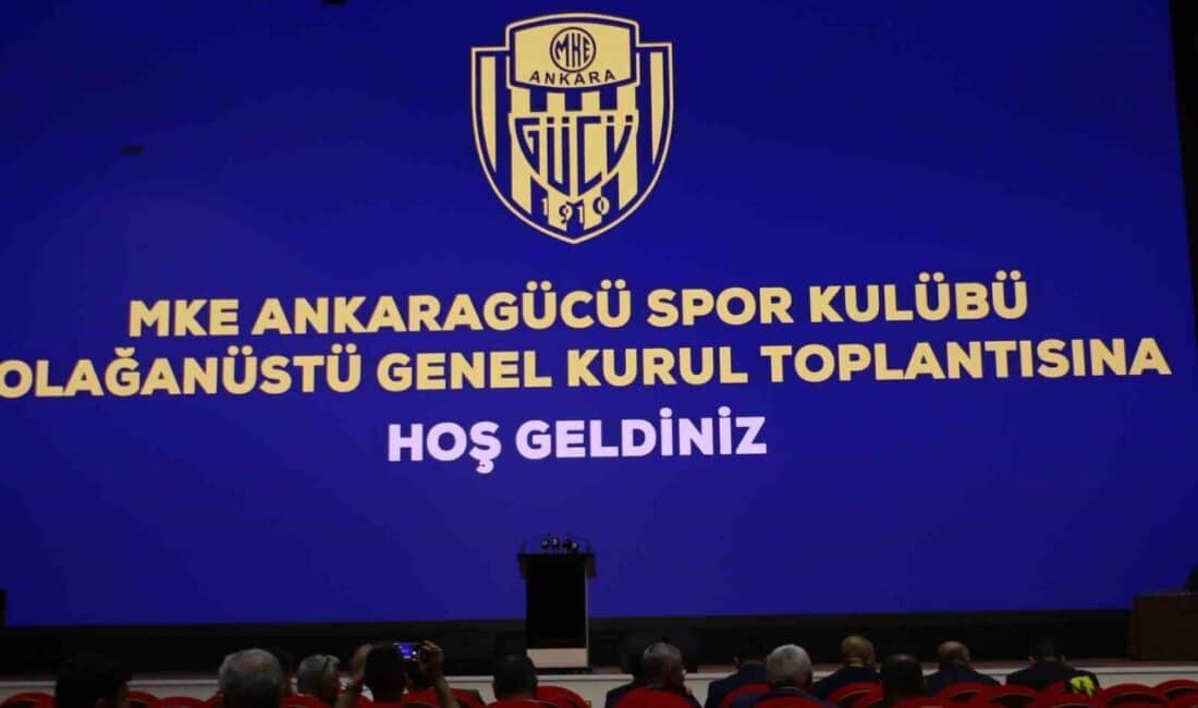 MKE Ankaragücü Olağanüstü Genel Kurulu'nda Bent Ahlat'ın başkanlık adaylığı, kulüp