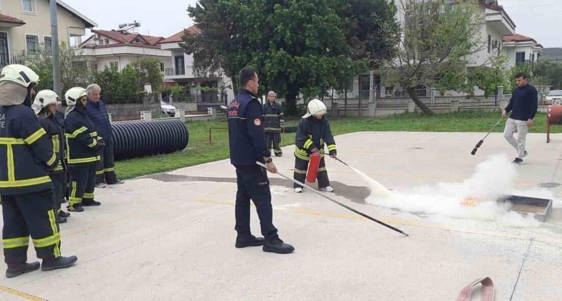 Muğla Büyükşehir Belediyesi, afetler için hazırlık amacıyla Gönüllü İtfaiyecilik eğitimleri