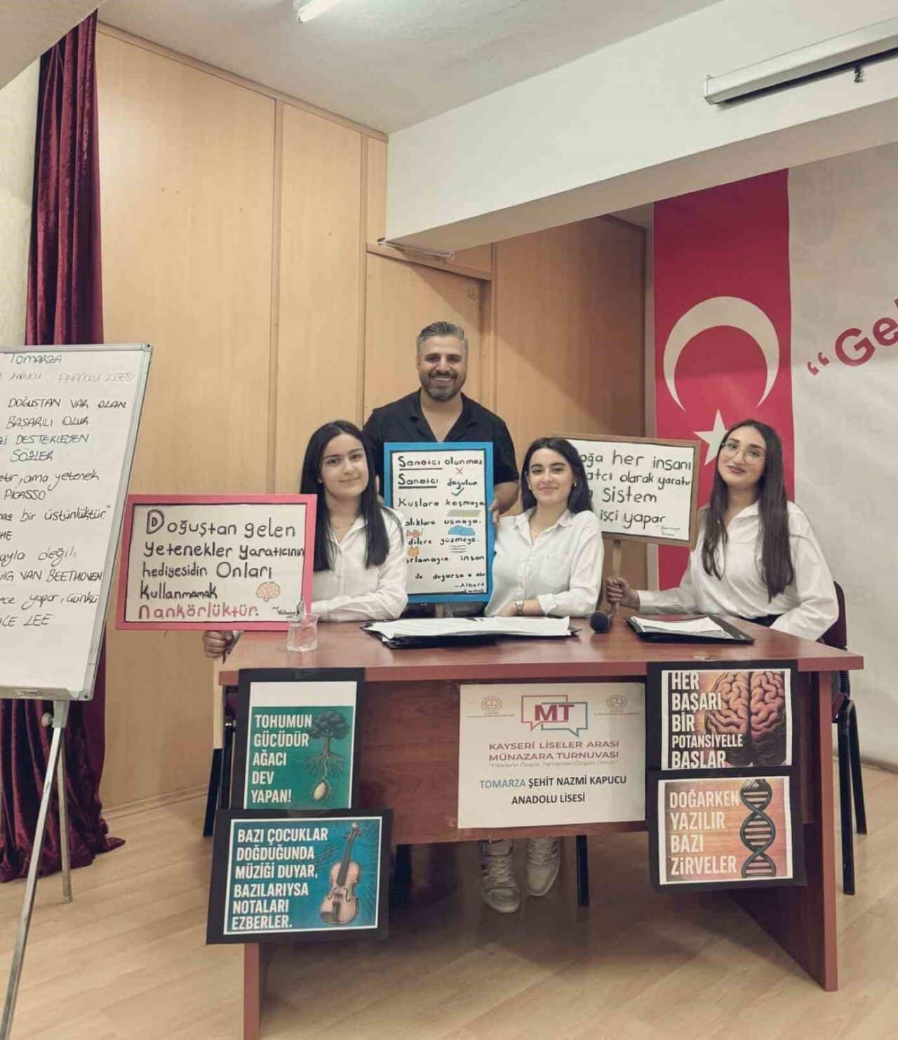Tomarza Şehit Nazmi Kapucu Anadolu Lisesi, Kayseri Liseler Arası Münazara