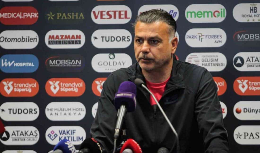 Atakaş Hatayspor Teknik Direktörü Murat Şahin, Başakşehir’e 4-2 yenildikleri maçın