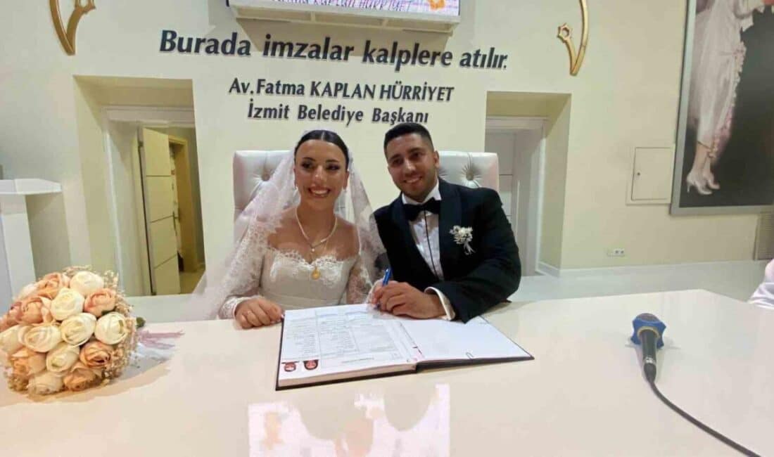 Kocaeli'de, 25.05.2025 tarihi için evlilik randevusu bulan birçok çift, bugün