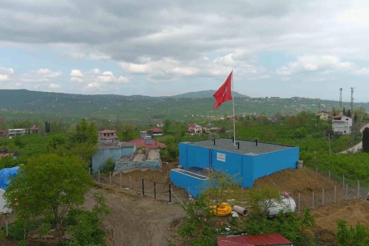 Ordu Büyükşehir Belediyesi, Altınordu ilçesi Kökenli Mahallesi'nde su sıkıntısını çözmek