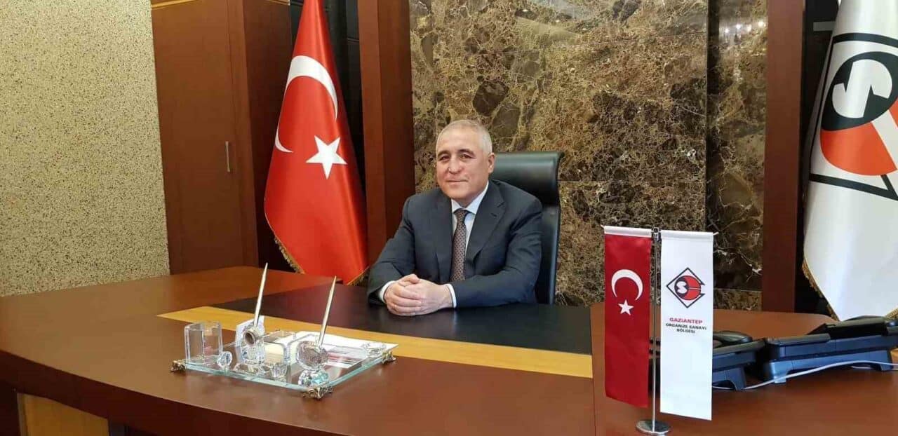 Gaziantep Organize Sanayi Bölgesi Başkanı Cengiz Şimşek, İSO 500 listesine