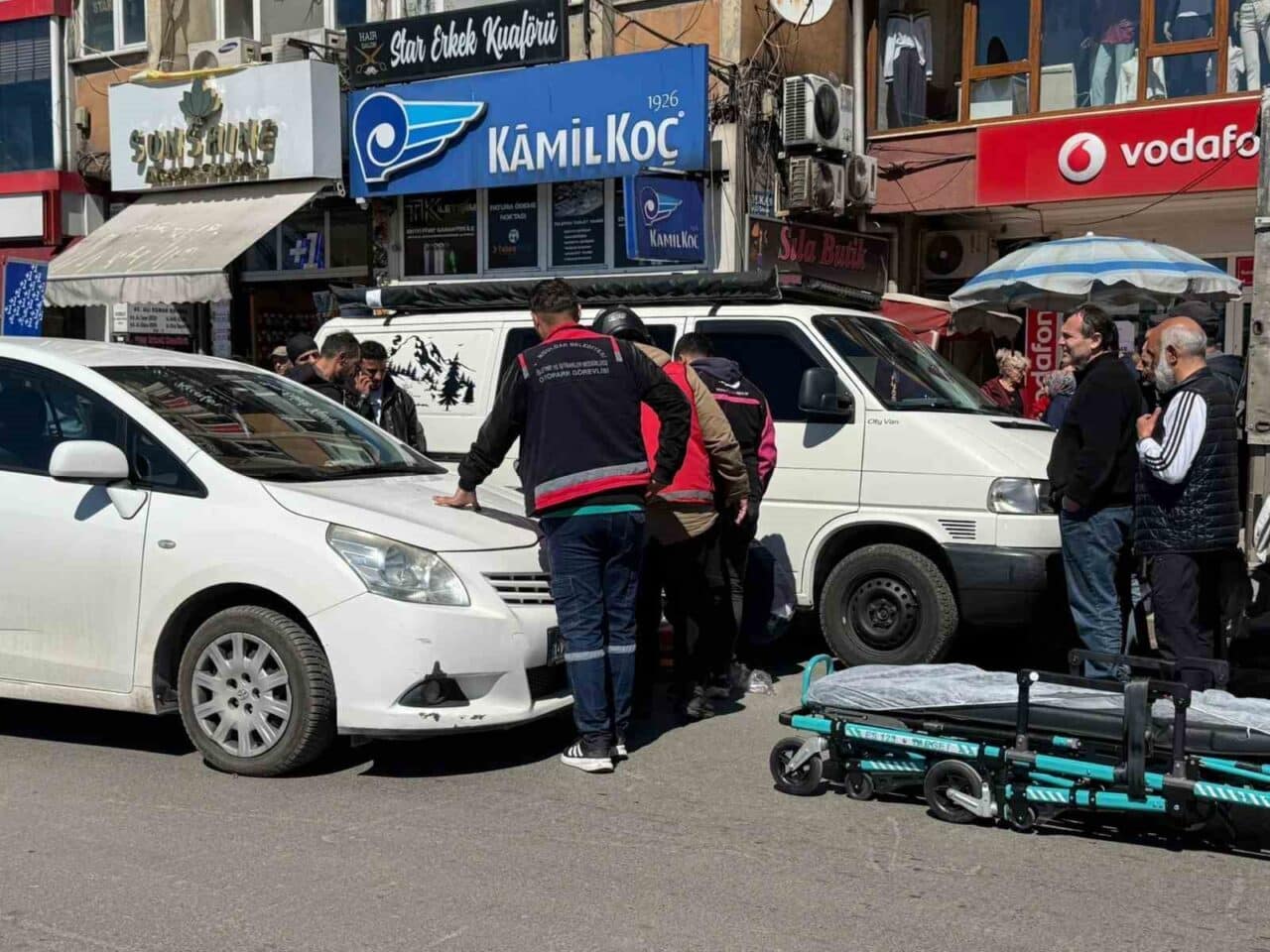 Zonguldak'ta otomobil ve motosikletin çarpışması sonucu motosiklet sürücüsü Mücahit E.
