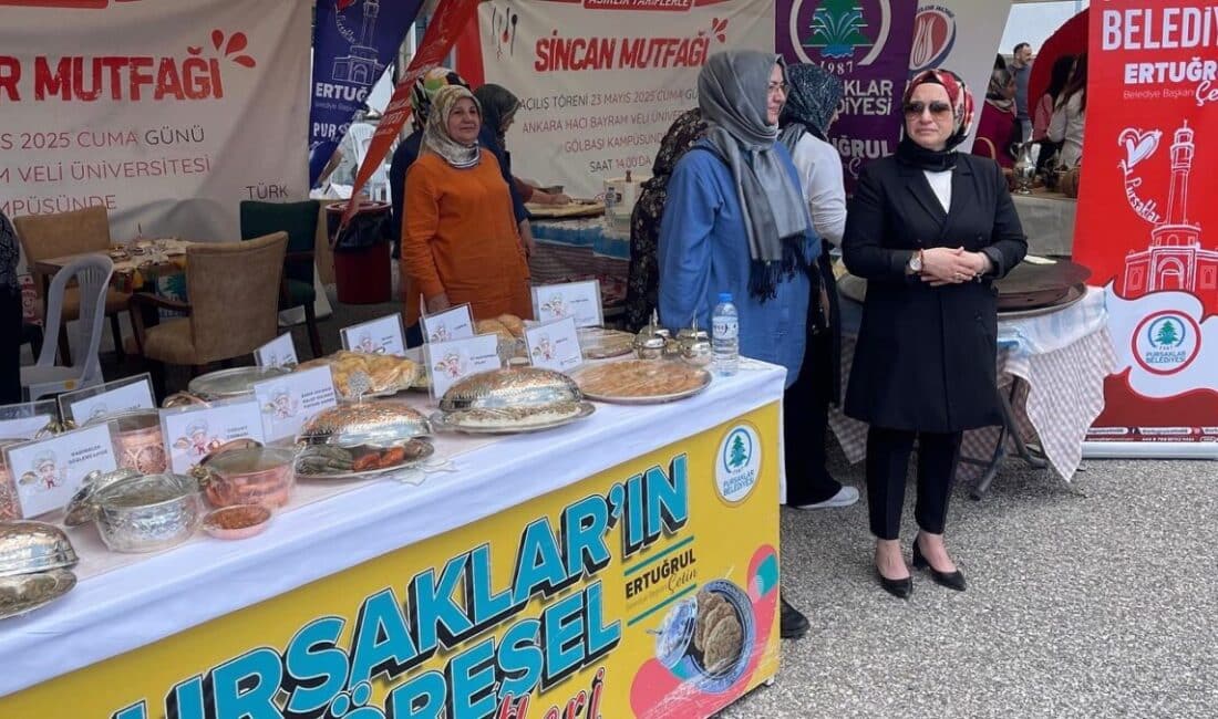 Pursaklar Belediyesi, 21-27 Mayıs Türk Mutfağı Haftası kapsamında Hacı Bayram
