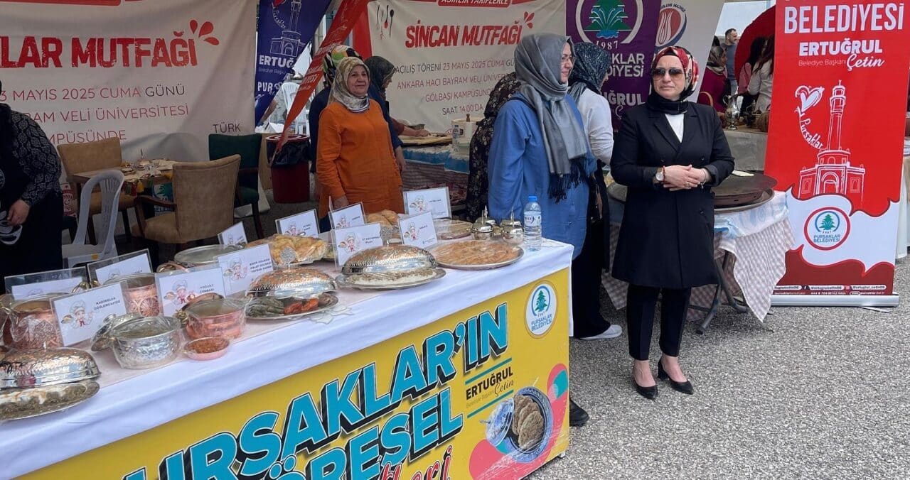 Pursaklar Belediyesi, 21-27 Mayıs Türk Mutfağı Haftası kapsamında Hacı Bayram