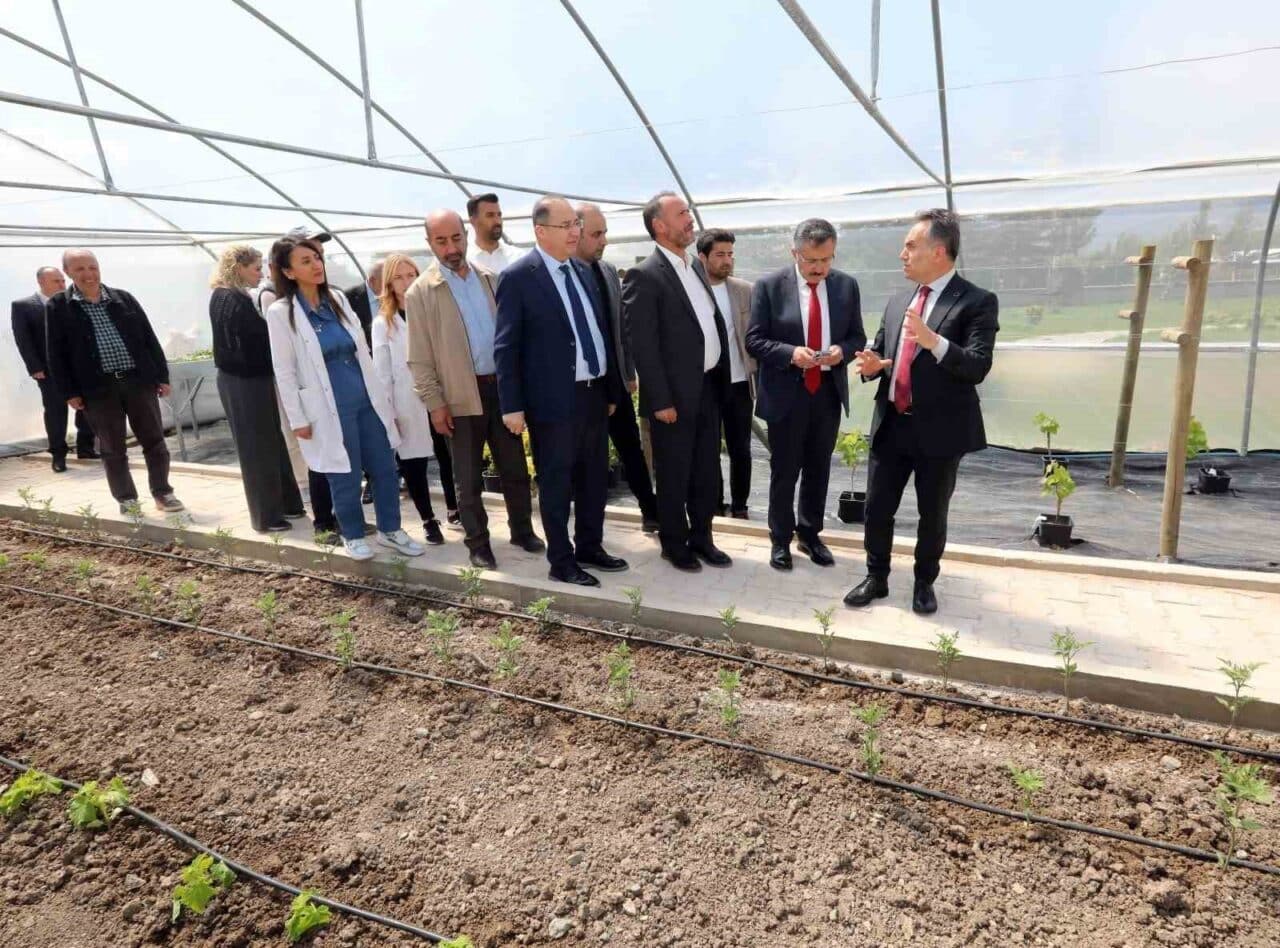 Tokat Gaziosmanpaşa Üniversitesi Rektörü Prof. Dr. Fatih Yılmaz, Tarım Lisesi
