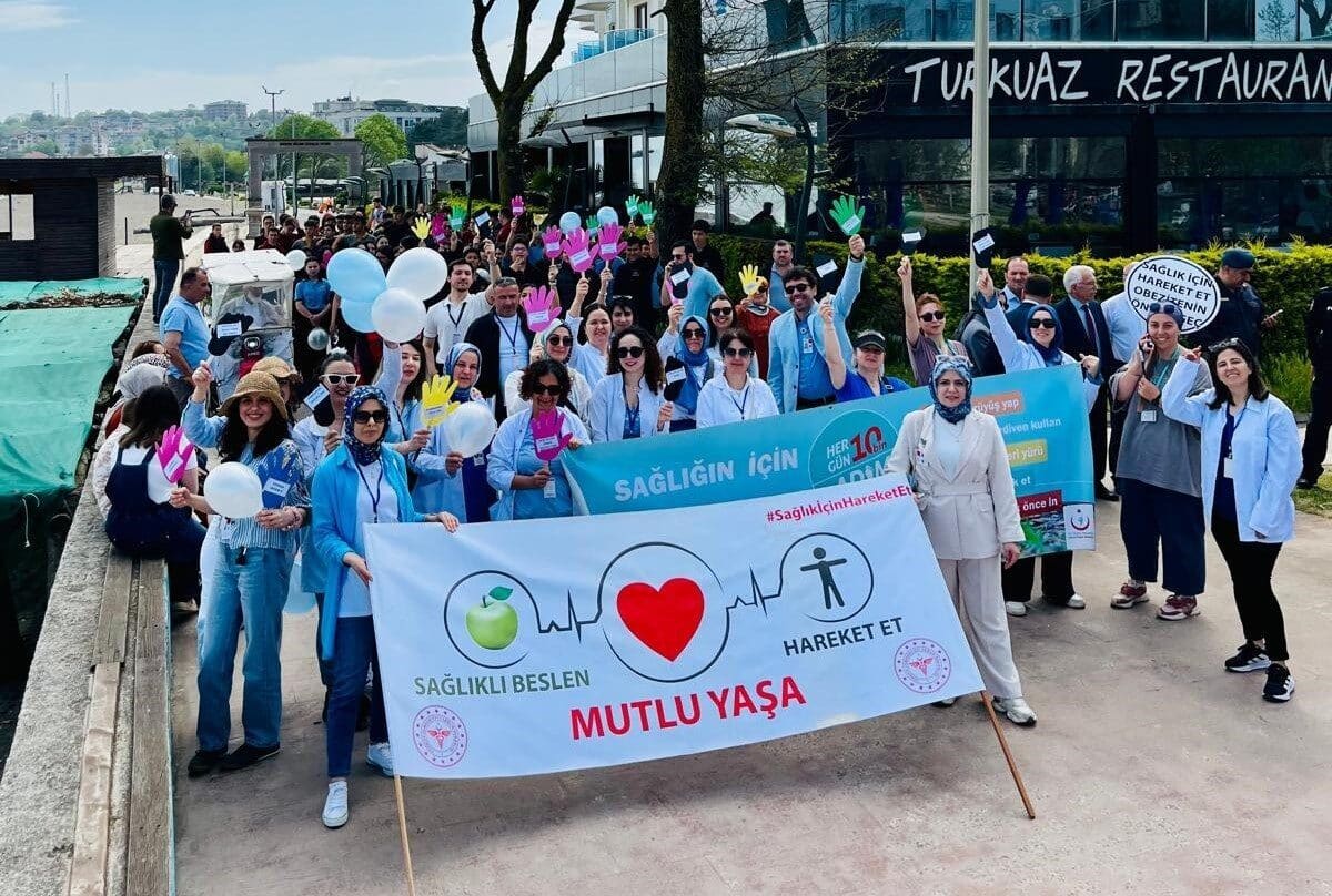 Düzce'nin Akçakoca ilçesinde Dünya Sağlık İçin Hareket Et Günü, Dünya