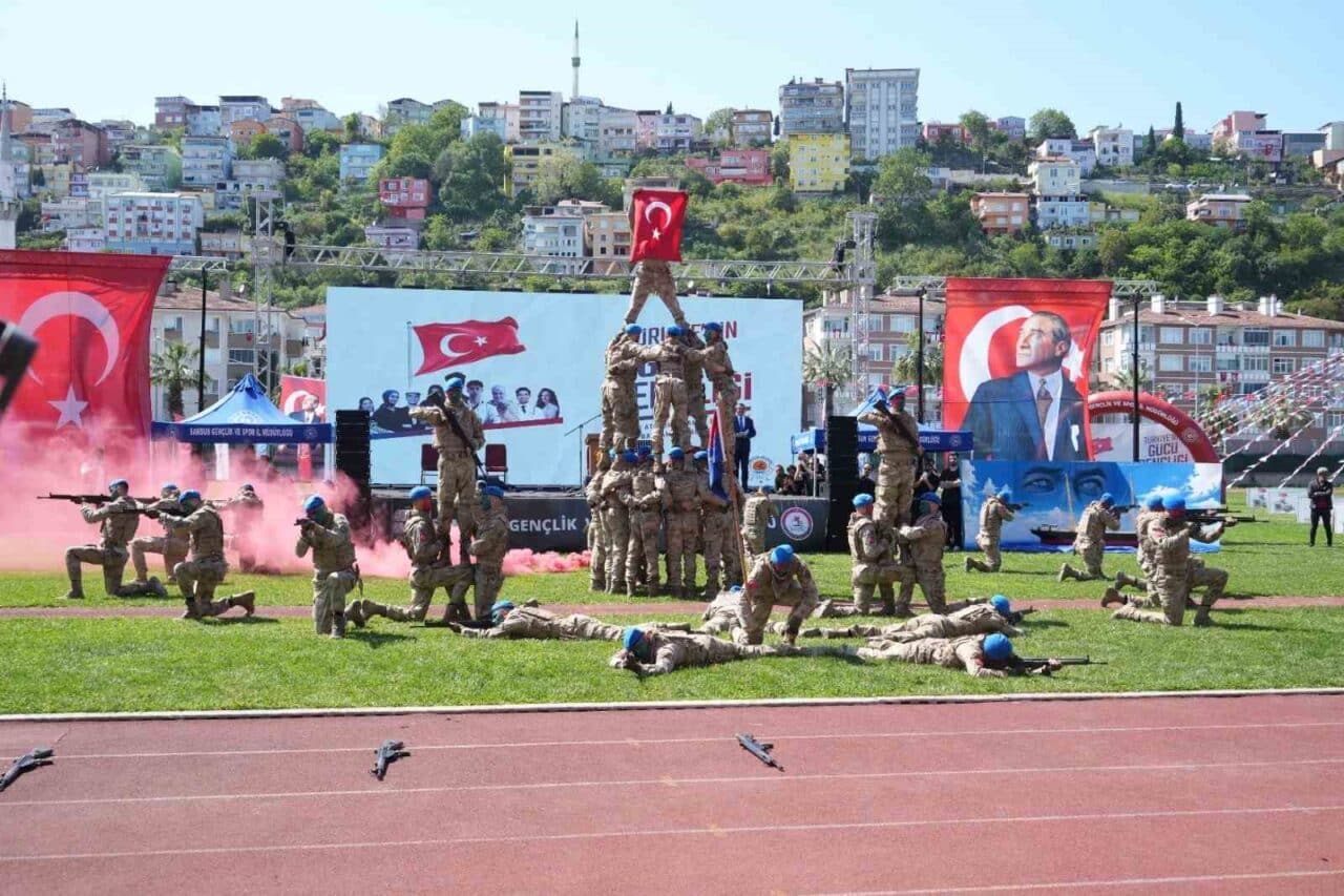 Samsun'da 19 Mayıs Atatürk'ü Anma, Gençlik ve Spor Bayramı 106.