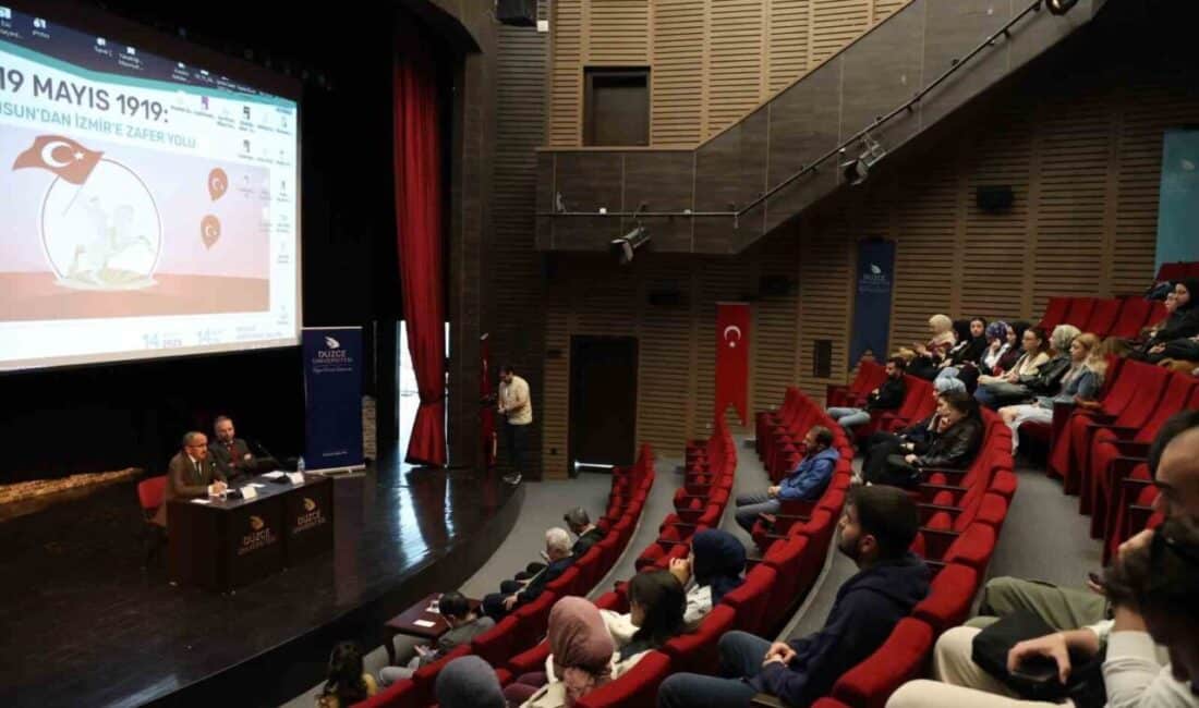 Düzce Üniversitesi, 19 Mayıs 1919'un önemini vurgulamak amacıyla "19 Mayıs