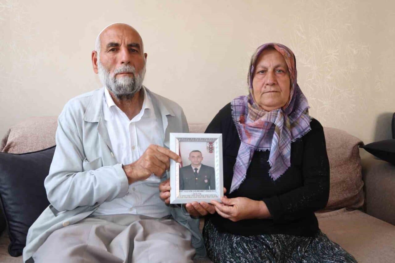 Irak’ın kuzeyinde şehit düşen Ulaştırma Uzman Çavuş Mehmet Sinan Kılıç’ın