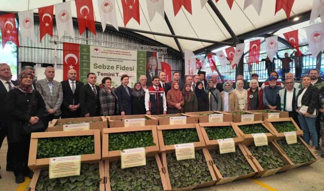 Tarım ve Orman Bakanlığı'nın TAKE Projesi çerçevesinde Silivri'de düzenlenen törende,